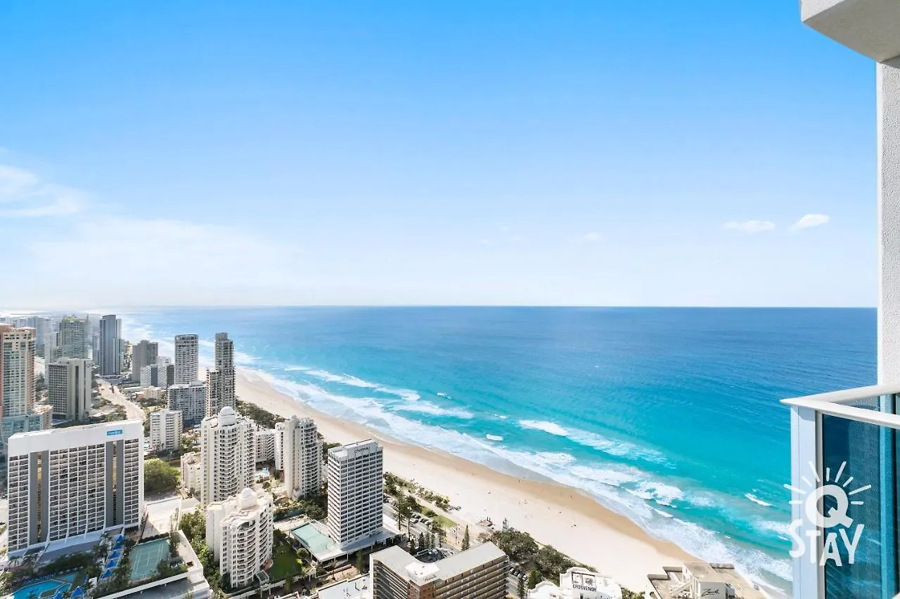 H'Residences - 2 Bedroom Ocean View Apartment In The Center Of Surfers Paradise Gold Coast