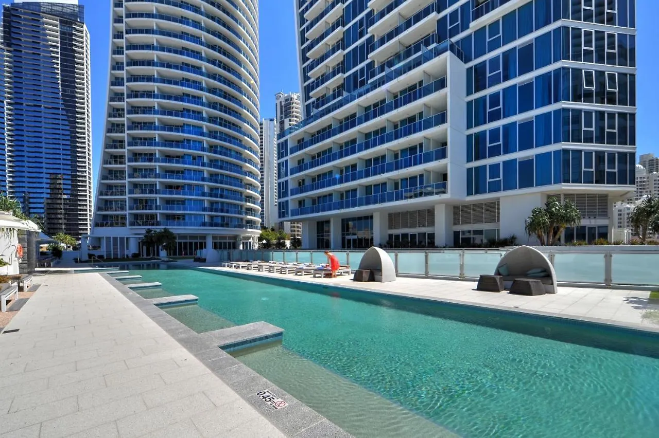 H'Residences - 2 Bedroom Ocean View Apartment In The Center Of Surfers Paradise Gold Coast
