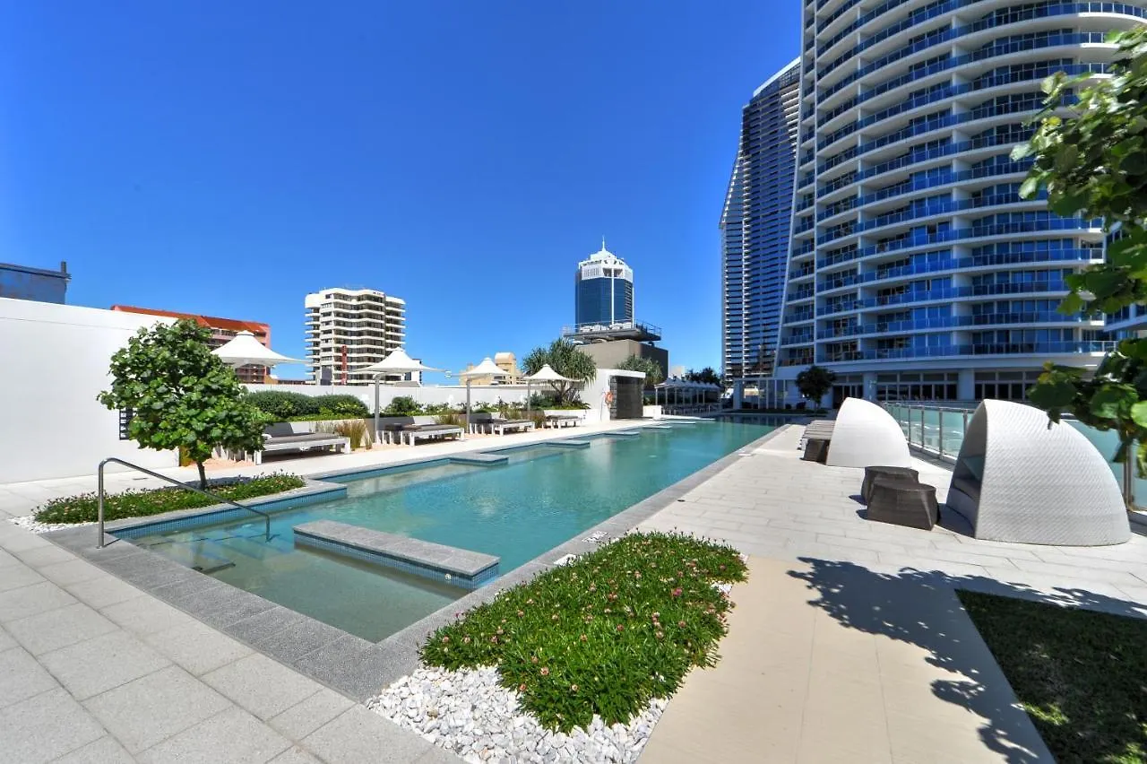 H'Residences - 2 Bedroom Ocean View Apartment In The Center Of Surfers Paradise Gold Coast