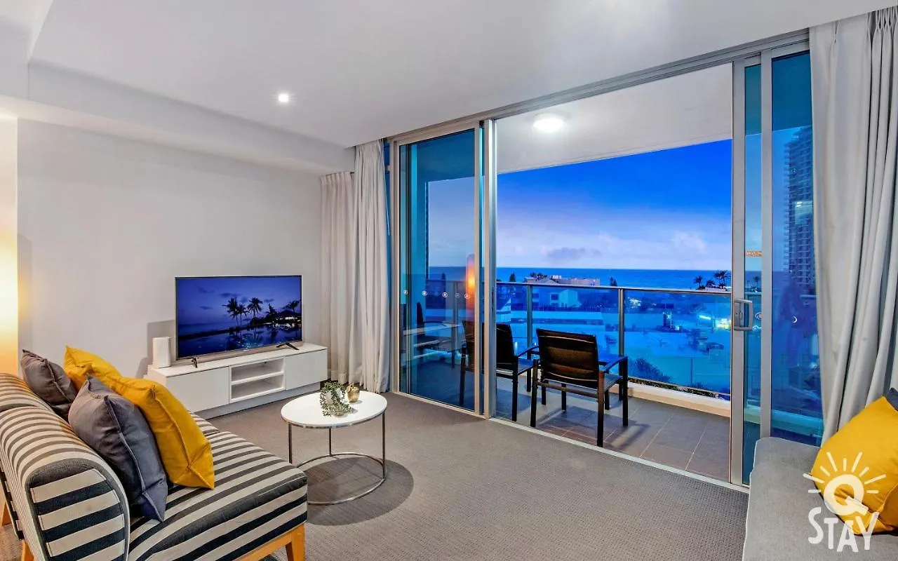 H'Residences - 2 Bedroom Ocean View Apartment In The Center Of Surfers Paradise Gold Coast