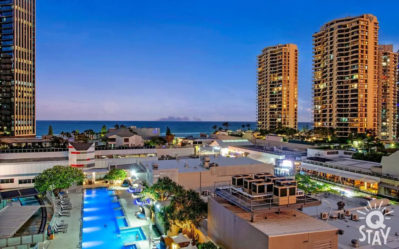 H'Residences - 2 Bedroom Ocean View Apartment In The Center Of Surfers Paradise Gold Coast